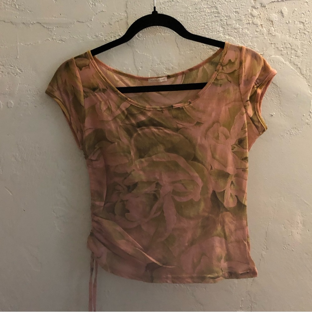 Rosebud Pattern Axara Paris top